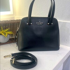 Kate Spade Black Satchel Bag, just the perfect size